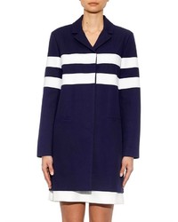 Kenzo Double Stripe Cotton Coat