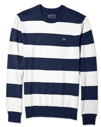 American Rag Sweater Striped Crew Neck Sweater