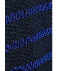 Apc Atelier De Production Et De Cration Striped Knitted Top Navy