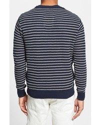 Barbour Legion Stripe Contemporary Fit Crewneck Sweater