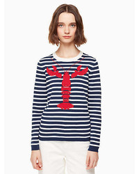 Kate Spade Lobster Stripe Sweater