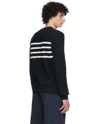 A.P.C. Navy Stripe Raphl Sweater