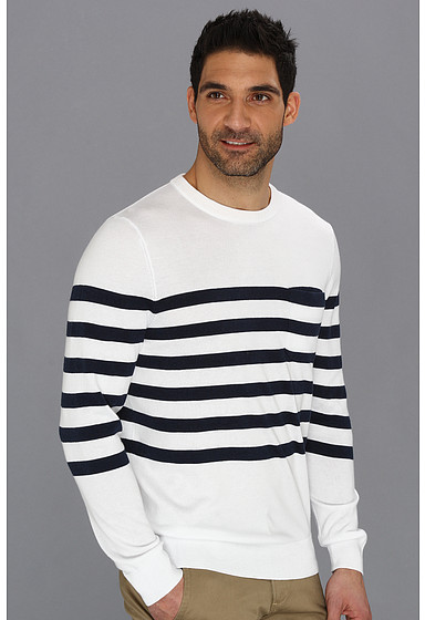 Nautica Pocket Stripe Crew Neck Sweater 79 Zappos Lookastic