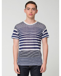 Superdry Striped Crew Neck Tee Navy | Where to buy & how to wear