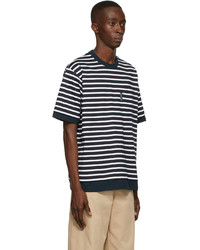 Comme des Garcons Homme Horizontal Striped T Shirt