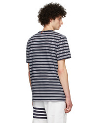 Thom Browne Navy Cotton T Shirt
