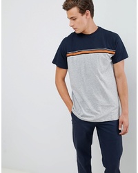 New Look Oversized T Shirt With Mesh Detail In Grey