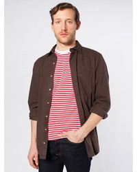 American Apparel Poly Cotton Stripe Crew Neck