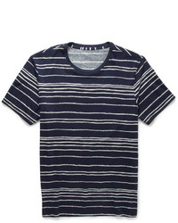 Club Monaco Striped Cotton T Shirt