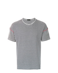 Roberto Collina Striped Fitted T Shirt