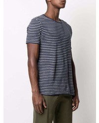 Sunspel Striped Short Sleeve T Shirt