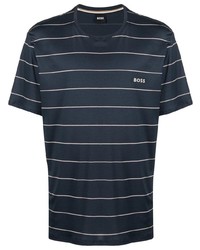 BOSS Striped Short Sleeve T Shirt
