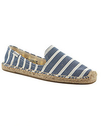 Soludos Classic Striped Espadrille Smoking Slippers