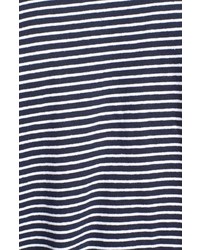 A.P.C. Stripe Cotton Linen Long Sleeve T Shirt