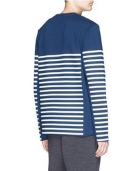 T By Alexander Wang Striped Shirt in Blue