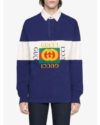 Gucci Oversize Cotton Polo With Logo