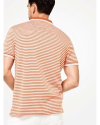 Michael Kors Michl Kors Greenwich Striped Cotton Polo Shirt