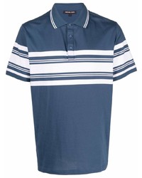 Michael Kors Michl Kors Stripe Pattern Polo Shirt