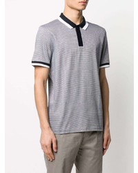 BOSS Striped Cotton Polo Shirt