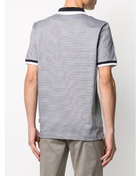 BOSS Striped Cotton Polo Shirt