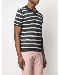 Tagliatore Striped Polo Shirt