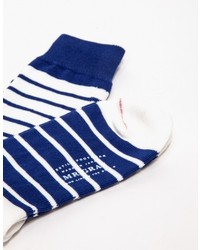 Breton Striped Sock In Navy