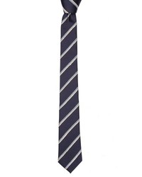 Steven Alan Skinny Rep Stripe Tie