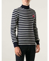 Comme Des Garcons Play Comme Des Garons Play Striped Sweater