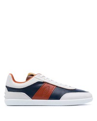 Tod's Colour Blocked Low Top Sneakers