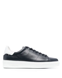 Woolrich Perforated Low Top Leather Sneakers