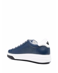DSQUARED2 Scribble Sole Leather Sneakers