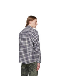 Reese Cooper®  Blue Flannel Shirt