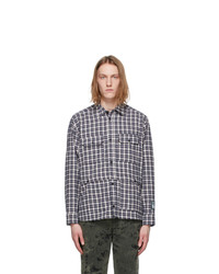 Reese Cooper®  Blue Flannel Shirt