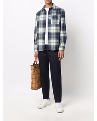A.P.C. Buttoned Up Checked Shirt