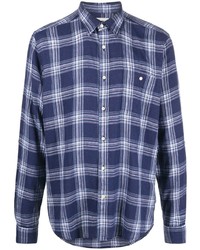 Barbour Check Print Button Up Shirt