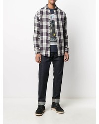 Deperlu Checked Cotton Shirt