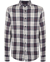 Deperlu Checked Cotton Shirt