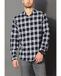 Forever 21 Classic Fit Plaid Shirt
