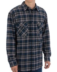Moose Creek Brawny Plaid Shirt 9 Oz Flannel Long Sleeve