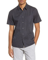 Theory Irving Short Sleeve Button Up Shirt