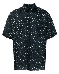 YMC Mitchum Polka Dot Print Shirt