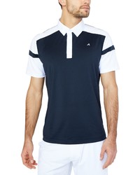 Redvanly Stockton Athletic Fit Colorblock Golf Polo