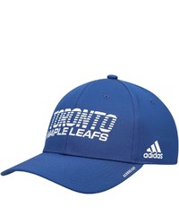 adidas Blue Toronto Maple Leafs 2021 Locker Room Roready Flex Hat