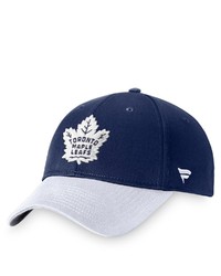 FANATICS Branded Bluewhite Toronto Maple Leafs Core Adjustable Hat