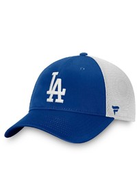 FANATICS Branded Royalwhite Los Angeles Dodgers Core Trucker Snapback Hat At Nordstrom