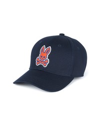 Psycho Bunny Chain Stitch Logo Baseball Cap In Navy At Nordstrom