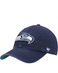 '47 College Navy Seattle Seahawks Franchise Logo Fitted Hat At Nordstrom