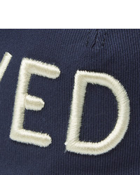 Gucci Embroidered Cotton Twill Baseball Cap