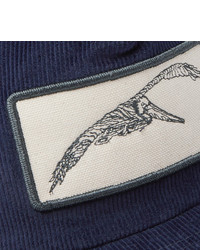 Mollusk Logo Appliqud Cotton Corduroy Baseball Cap