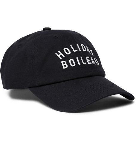 Holiday Boileau Logo Embroidered Cotton Twill Baseball Cap, $45